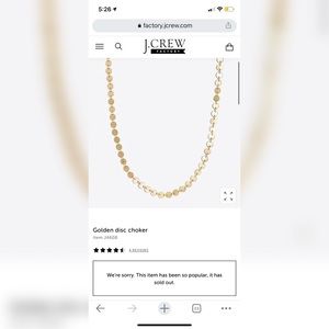 NWT JCrew Necklace